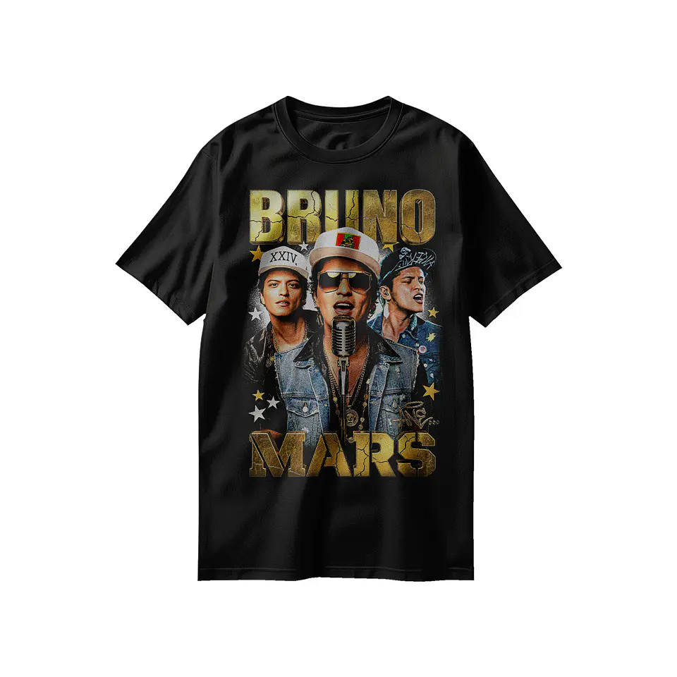 Poleras Bruno Mars collection 1