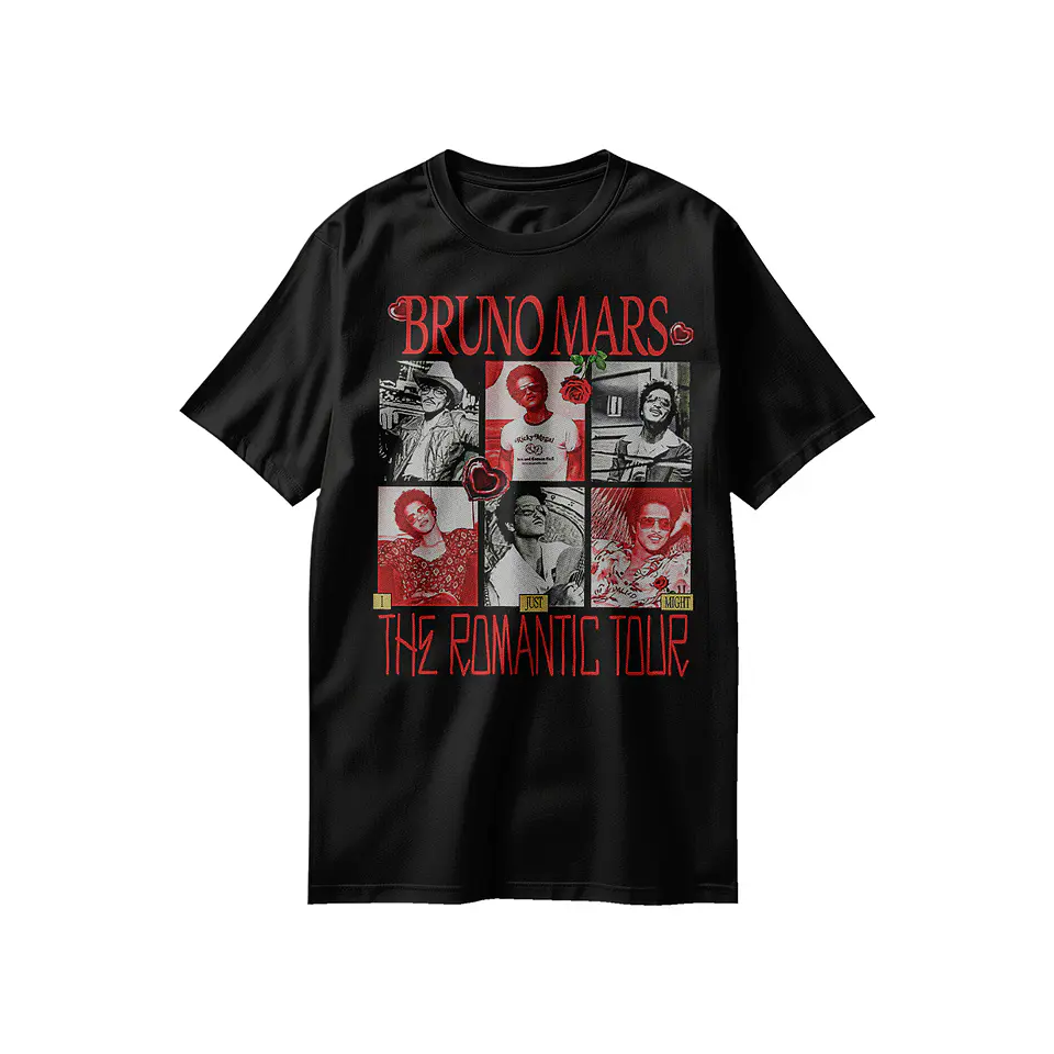Poleras Bruno Mars collection 3