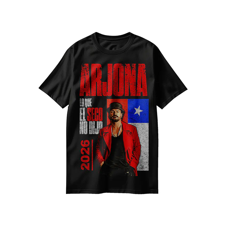 Poleras Ricardo Arjona collection: Letras que Visten Historias Inolvidables 7