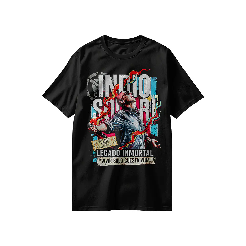 Poleras Indio Solari Collection | El Espíritu del Rock Argentino 2