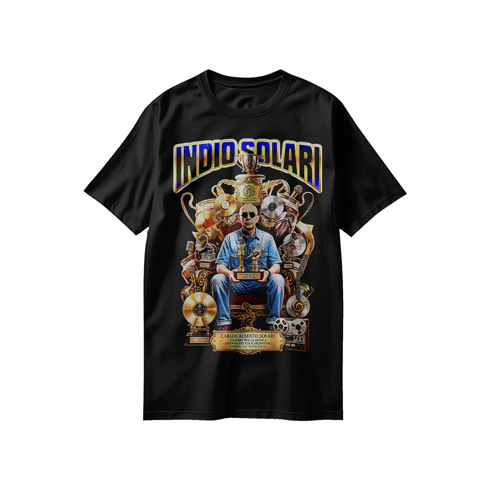 Poleras Indio Solari Collection | El Espíritu del Rock Argentino 5