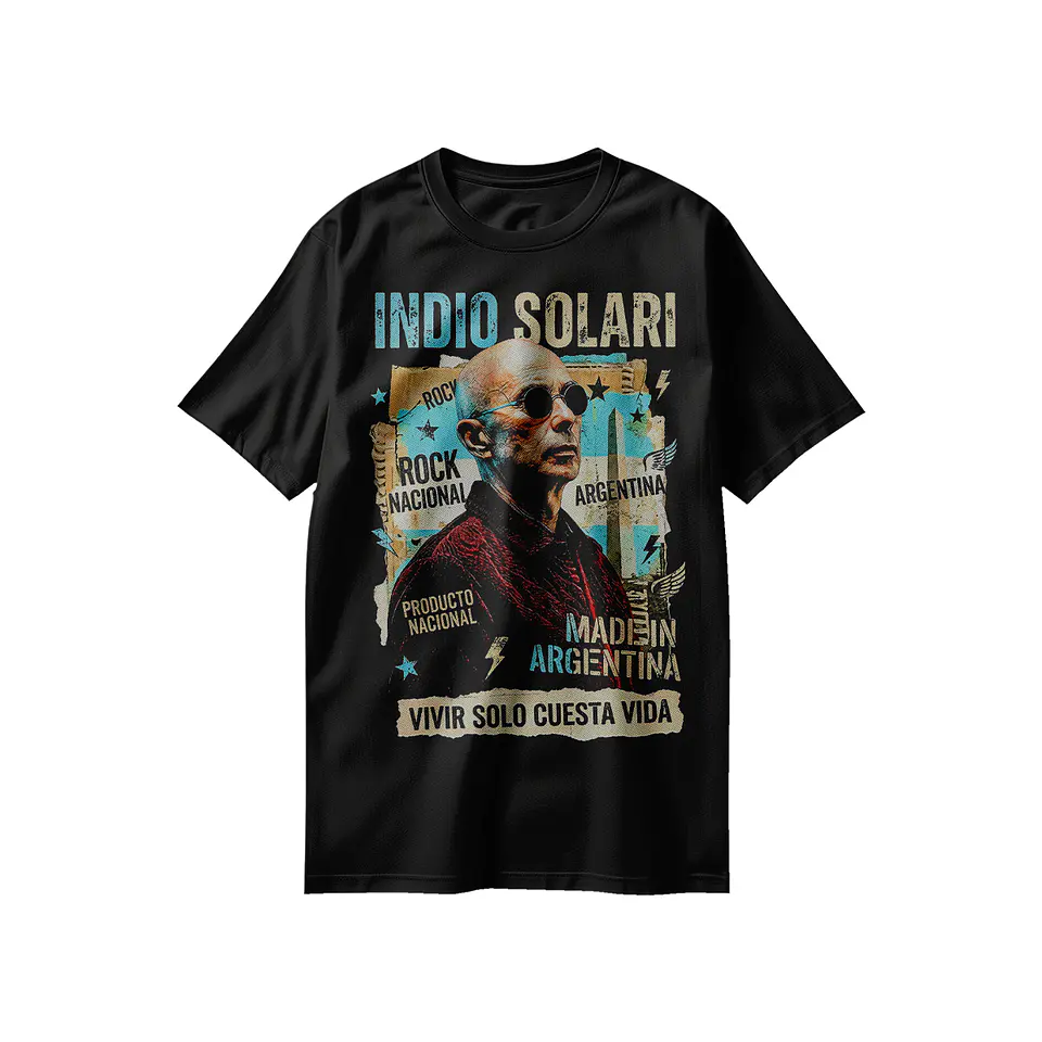 Poleras Indio Solari Collection | El Espíritu del Rock Argentino 6