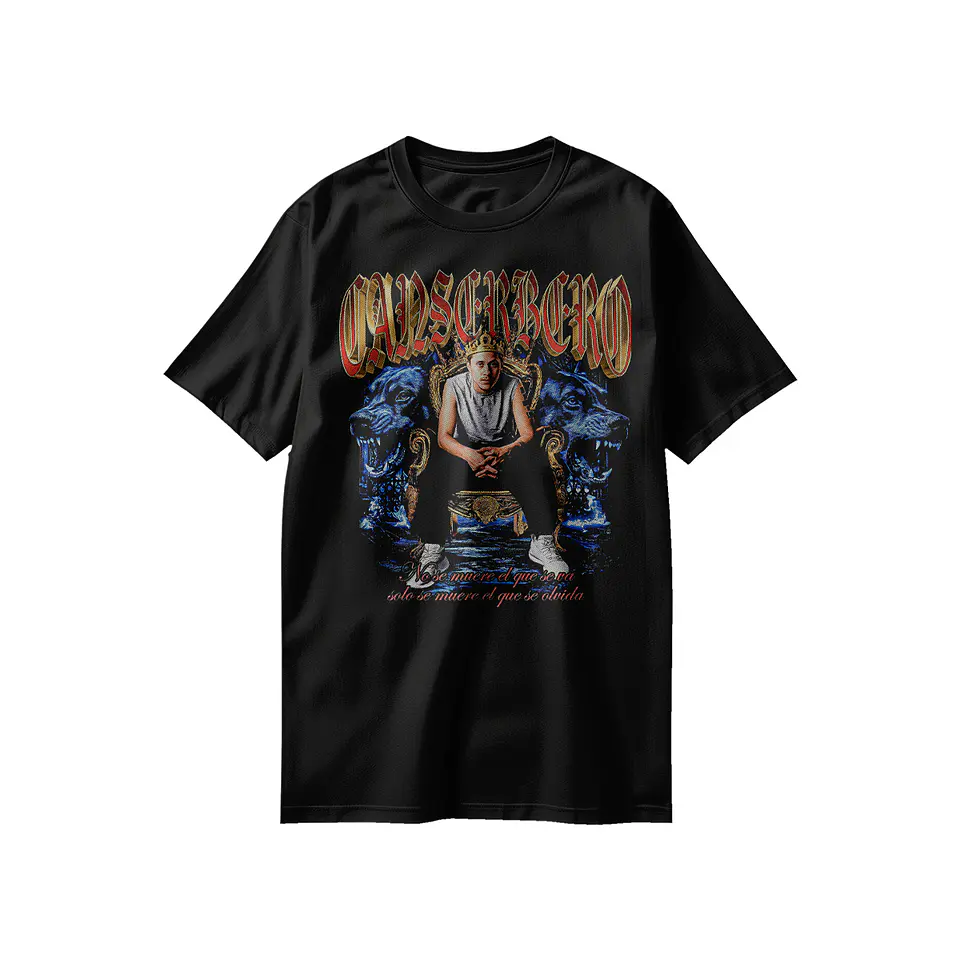 Poleras Canserbero: Letras Eternas, Voz Inmortal 7