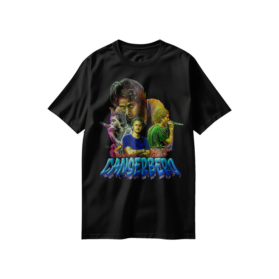Poleras Canserbero: Letras Eternas, Voz Inmortal 3