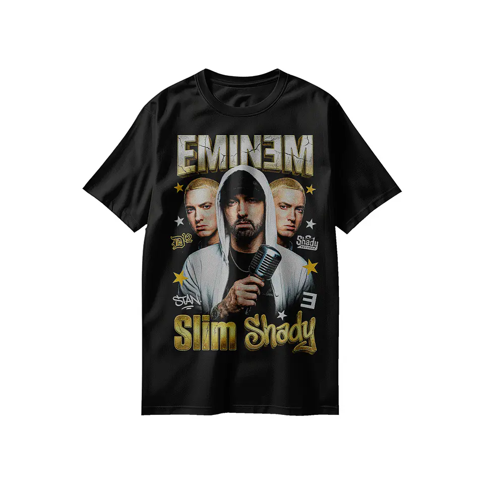 Poleras Eminem: Rap Legend Collection 1