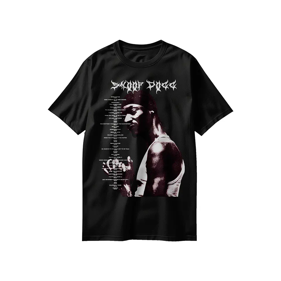 Poleras Snoop Dogg: El Estilo Inconfundible del Hip-Hop 2