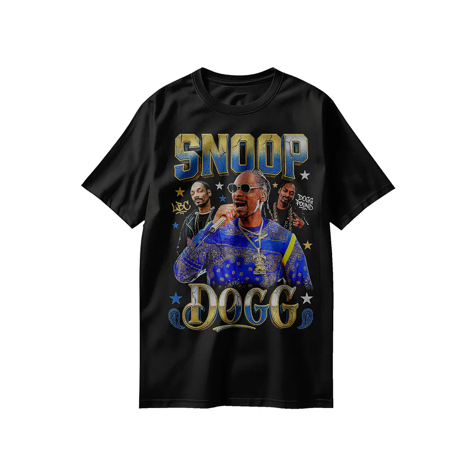 Poleras Snoop Dogg: El Estilo Inconfundible del Hip-Hop 1