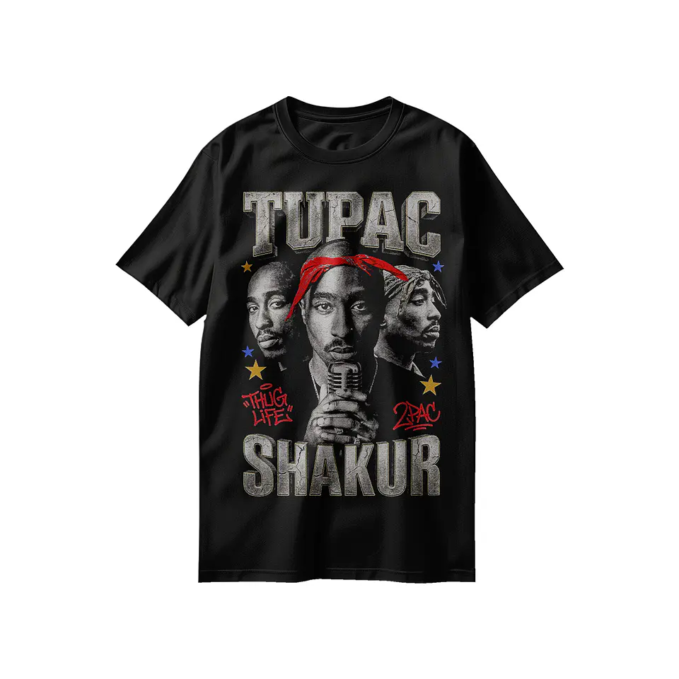 Poleras Tupac: El Legado Inmortal del Hip-Hop 1