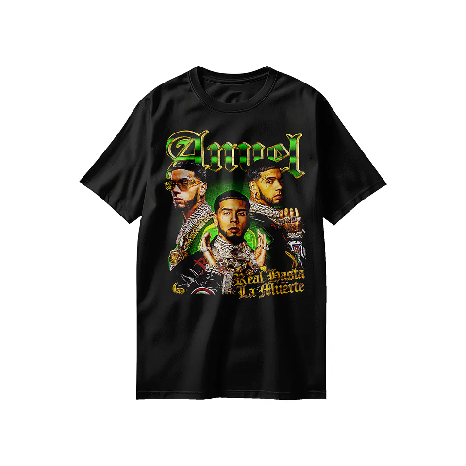 Poleras Anuel AA: Real Hasta la Muerte 2