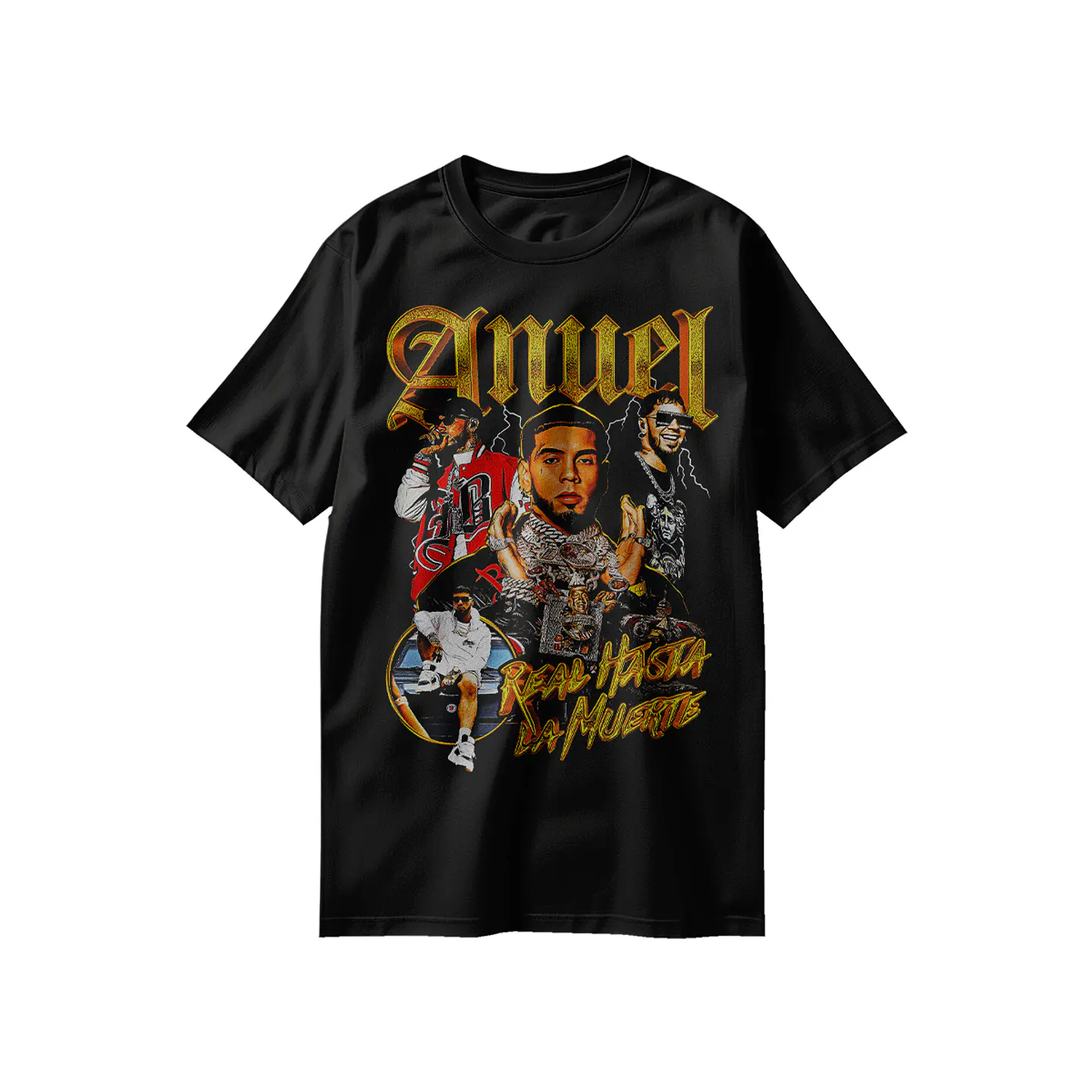 Poleras Anuel AA: Real Hasta la Muerte 1