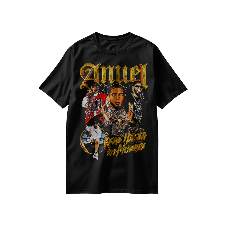Poleras Anuel AA: Real Hasta la Muerte 1