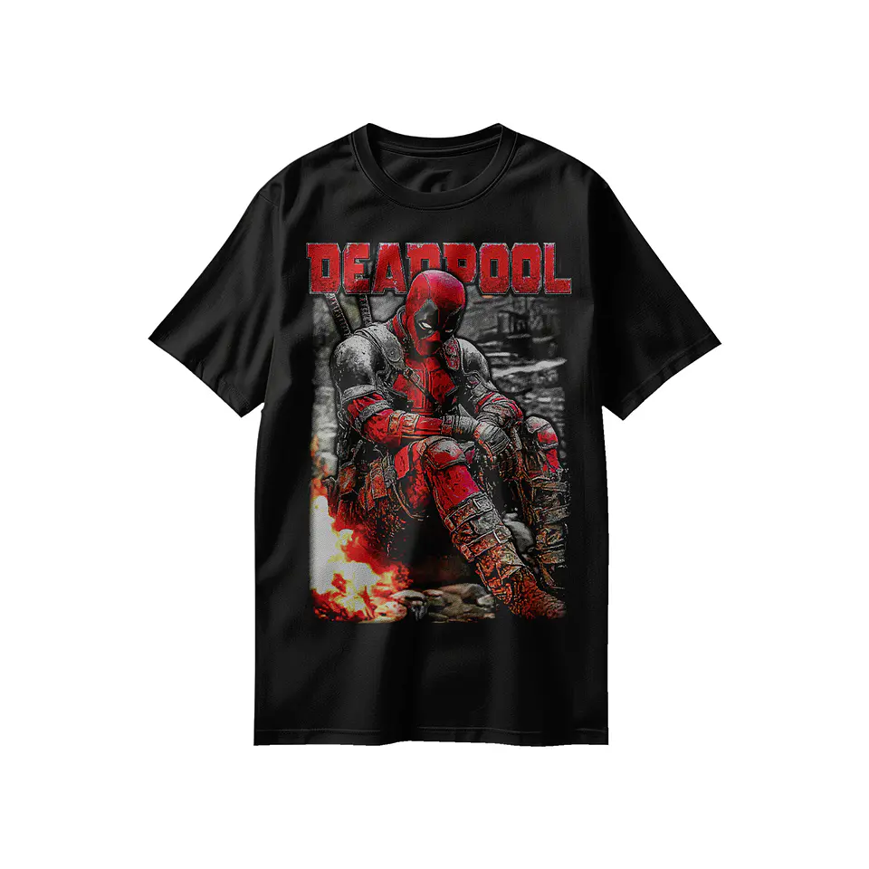 polera Deadpool: Caos, Humor y Cero Reglas 1