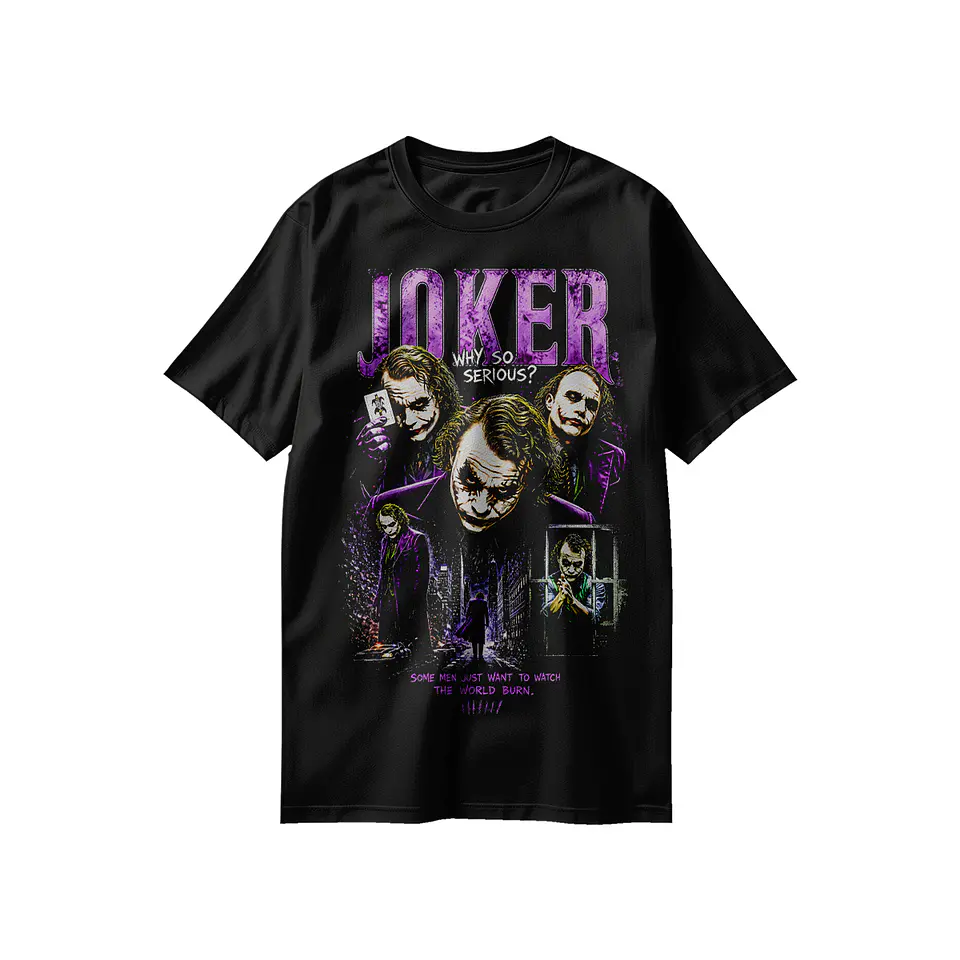 poleras Joker: La Sonrisa del Caos 1