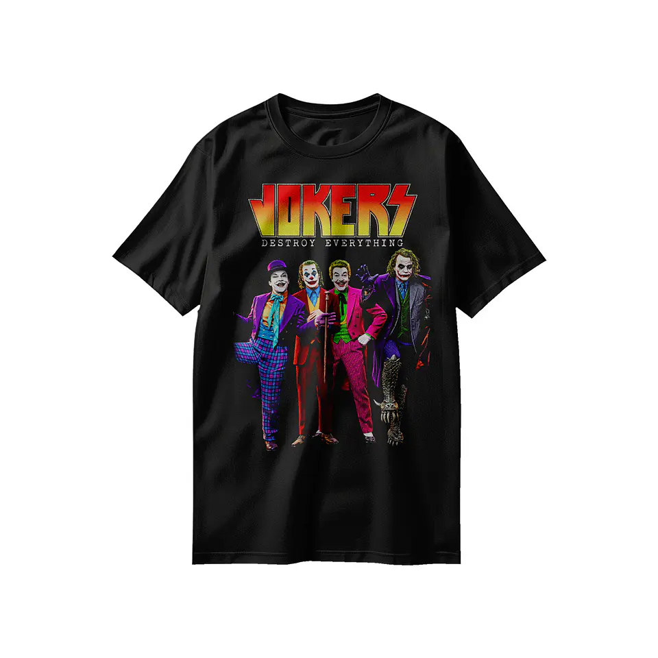 poleras Joker: La Sonrisa del Caos 2