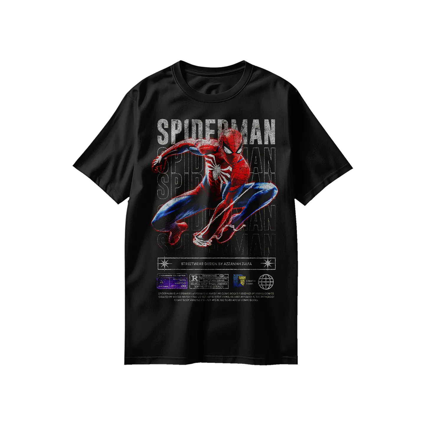 POLERAS Spider-Man: Un Gran Poder, Una gran responsabilidad 1