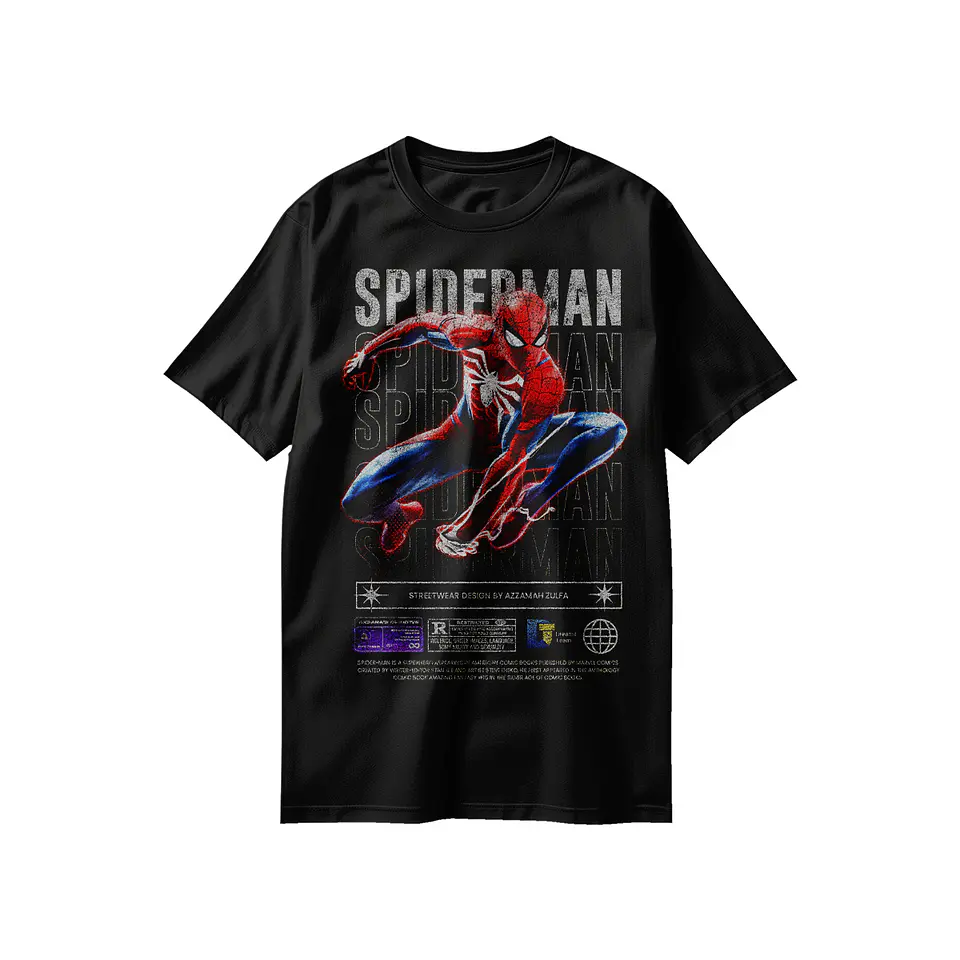 POLERAS Spider-Man: Un Gran Poder, Una gran responsabilidad 1