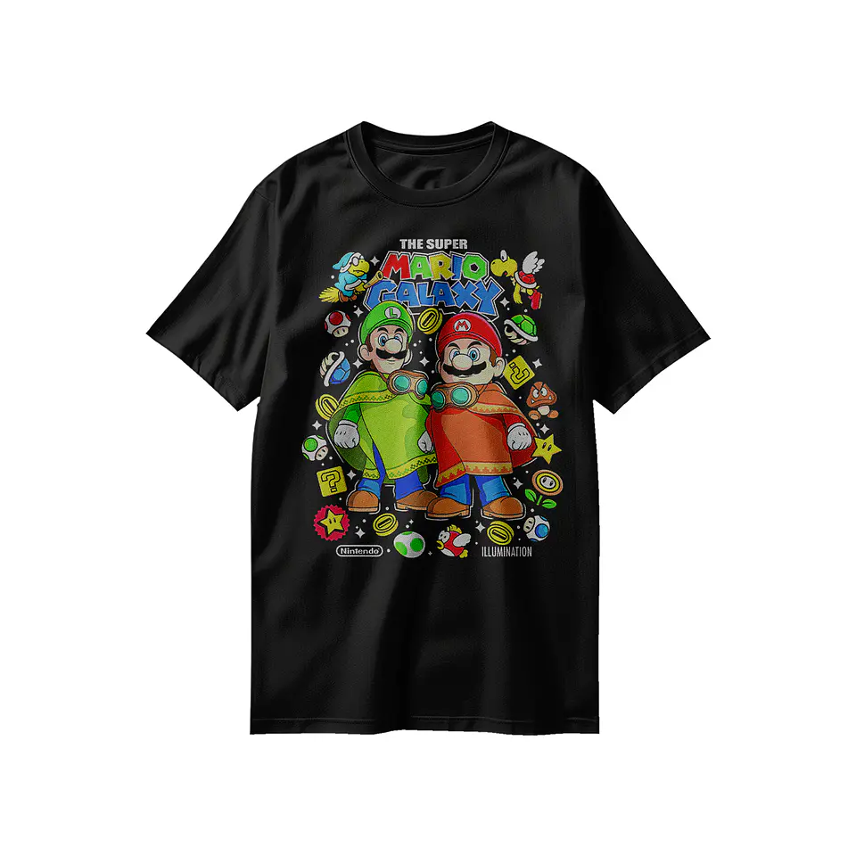 poleras Super Mario: Un Mundo de Aventuras, Diversión y Nostalgia 6