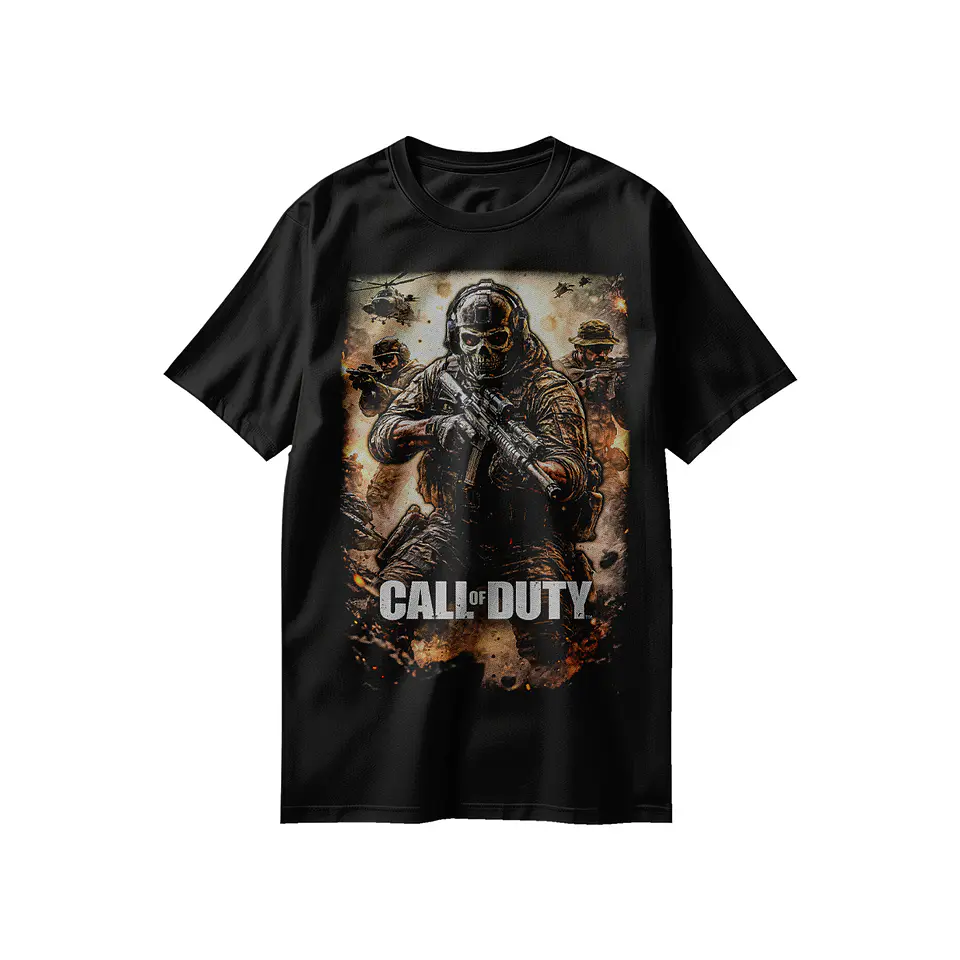 POLERAS Call of Duty: La Batalla Comienza Aquí 5
