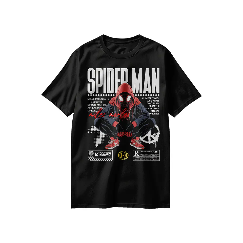 POLERAS Spider-Man: Spider-Verso 4