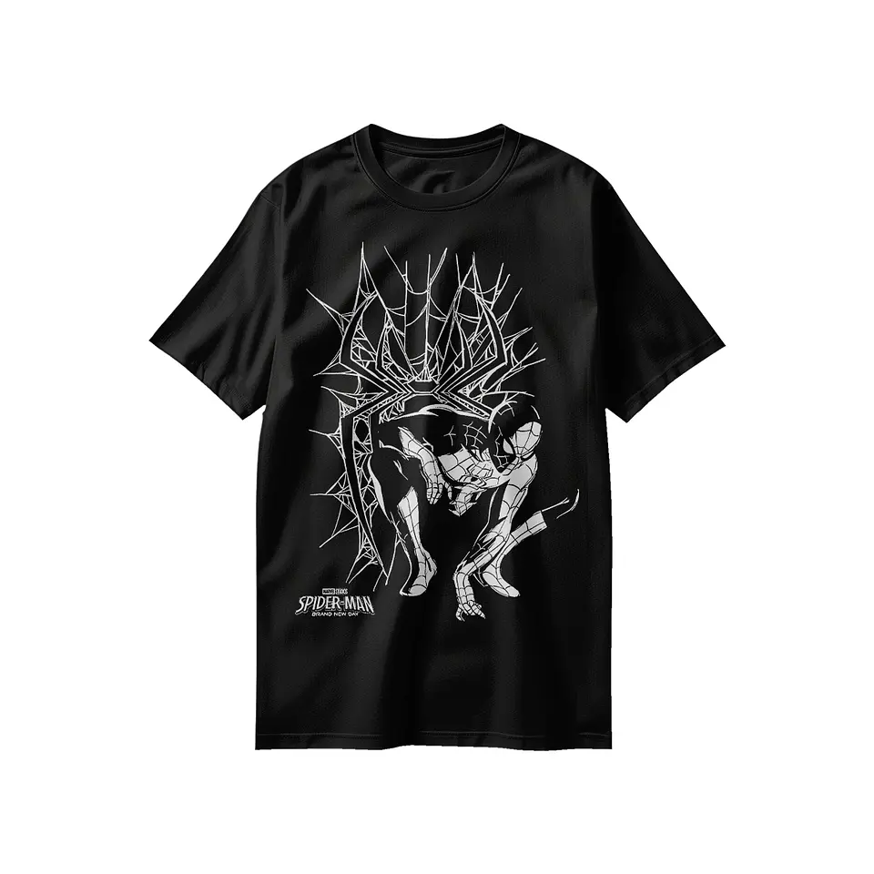 POLERAS SPIDER-MAN: BLACK AND WHITE 3