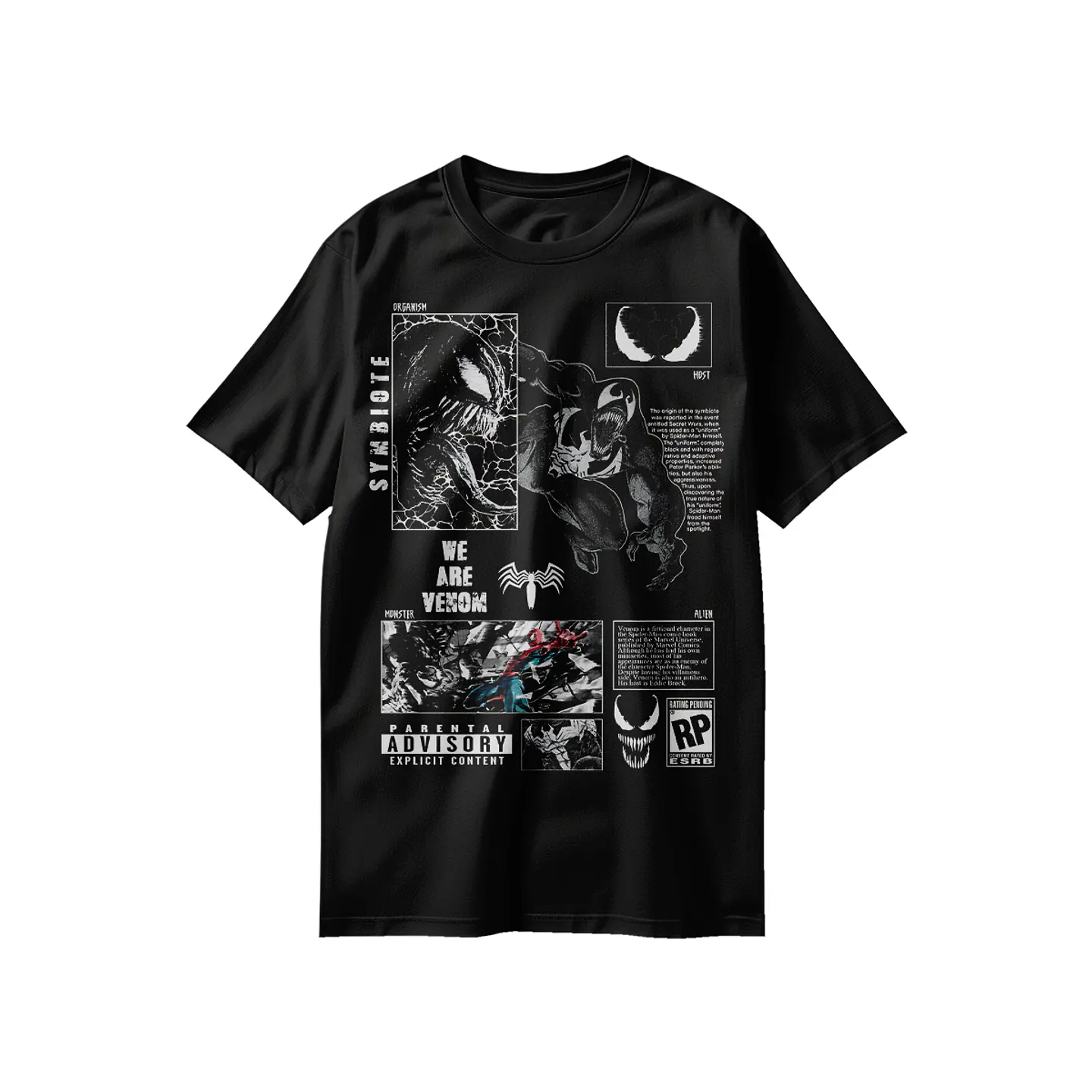 POLERAS Venom: Libera al Simbionte, Desata tu Lado Oscuro 5