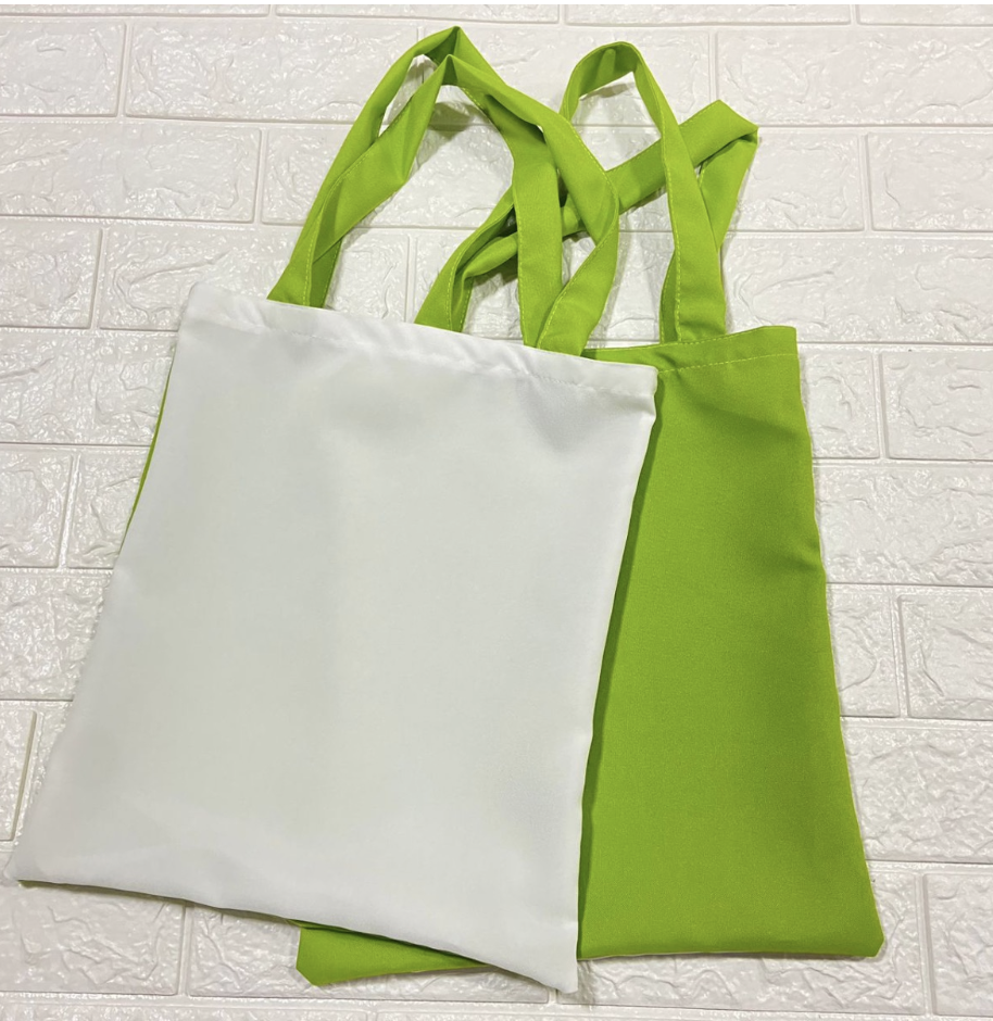 Bolsa bistrech bicolor verde 35x30 cm.