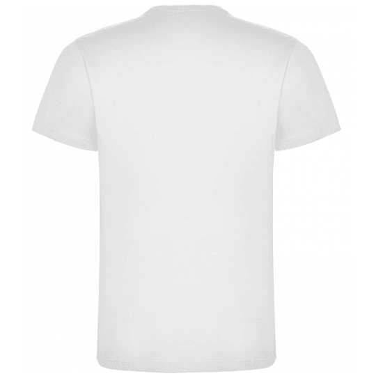 Polera Dogo Premium Hombre. Color Blanco.