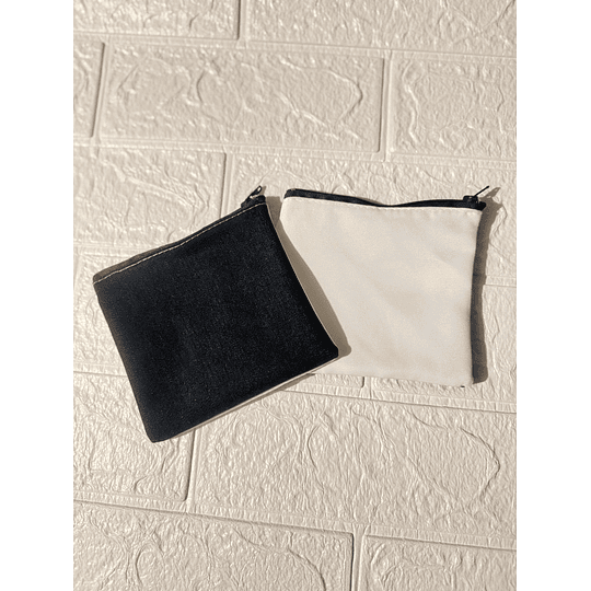 Monedero bistrech /jeans cierre azul