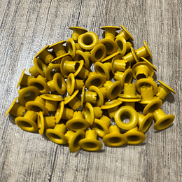 Ojetillos Color mostaza (100 unid)