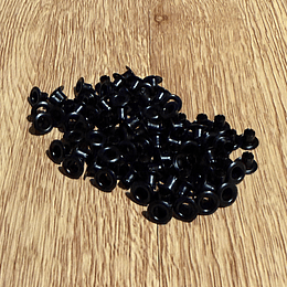 Ojetillos Color negro (100 unid)