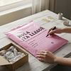 Bolsas De Envio Courier Hola Ya Llegue 35x45 Cm (100 Un)