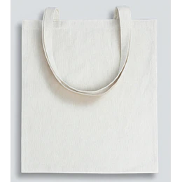 Bolsa Sublimación Poliester color Beige 42x37 cm. (10 unid).