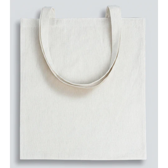 Bolsa Sublimación Poliester color Beige 42x37 cm. (1 unid).