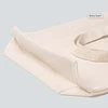 Pre venta. Bolsa Sublimación Poliester con fuelle color Crea 42x37 cm. (10 unid).