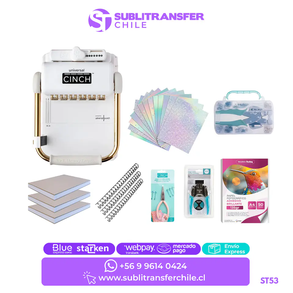 ST53 Kit Universal cinch + set de herramientas - Entrega inmediata 1