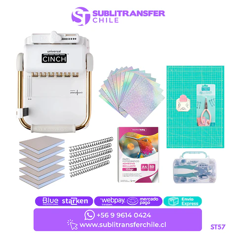 ST57 Kit Universal Cinch herramientas + base de corte  - Entrega inmediata