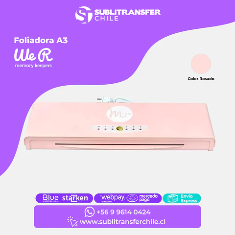 ST1605 Laminadora y Foliadora A3 Minc - Entrega Inmedita