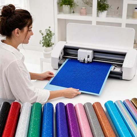 Vinilos Textiles Glitter 