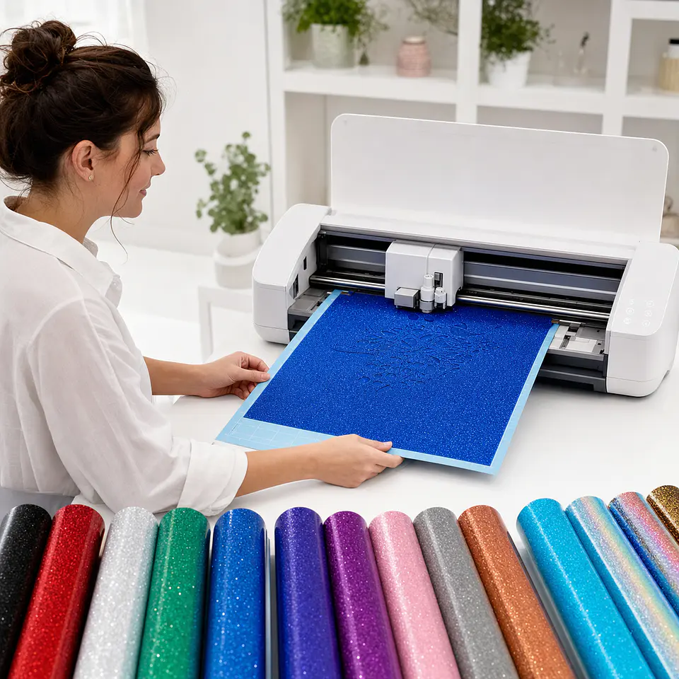 Vinilos Textiles Glitter  2