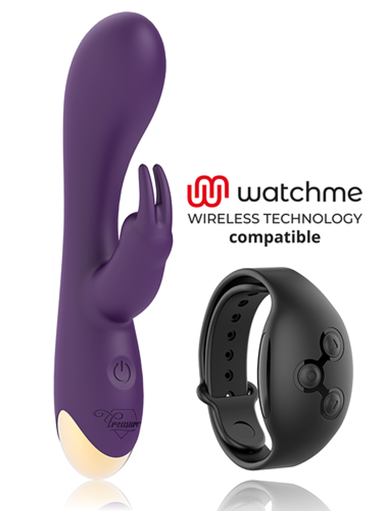 TREASURE - LAURENCE RABBIT VIBRATOR WATCHME WIRELESS TECHNOLOGY COMPATÍVEL 1