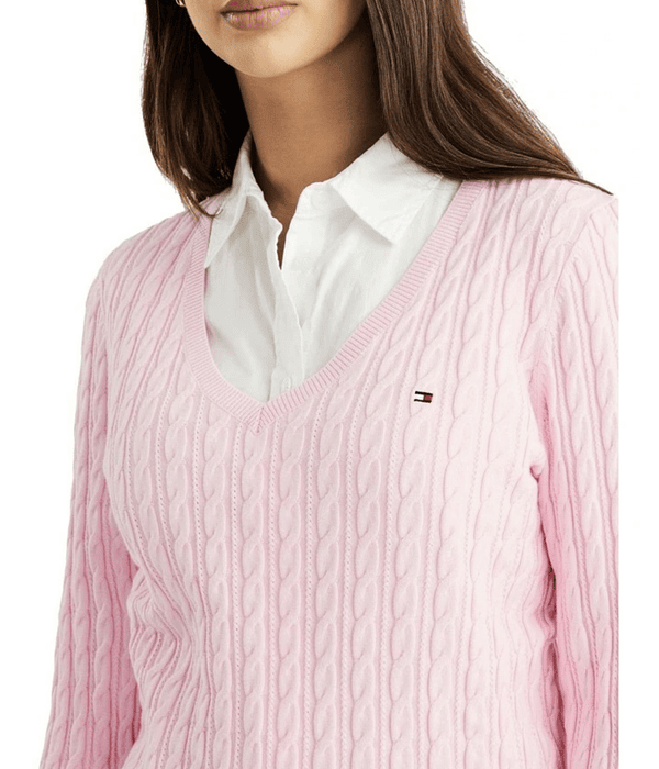Sweater rosado mujer
