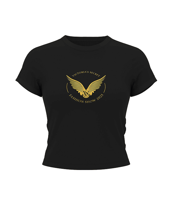  Polera Ajustada de Algodón  Angel Essentials