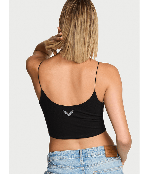 Top Corto de Algodón Angel 