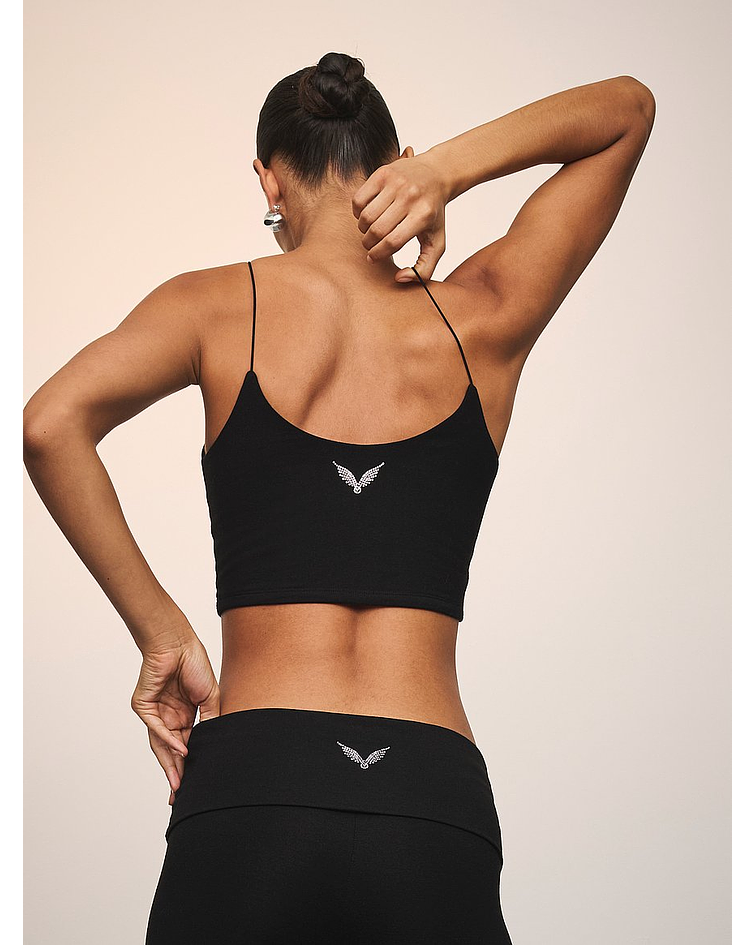 Top Corto de Algodón Angel 