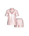 Pijama Corto de Satín Iconic 