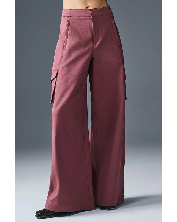 Pantalón Cargo de Pierna Ancha 