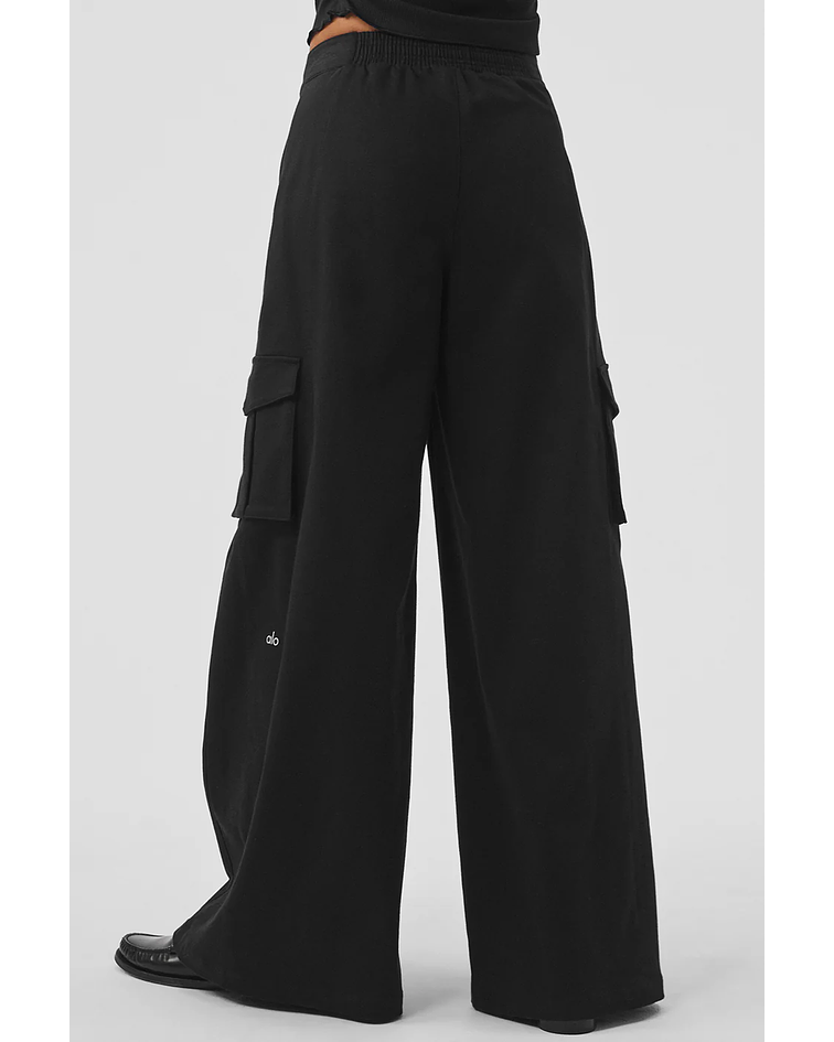 Pantalón Cargo de Pierna Ancha 