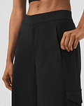 Pantalón Cargo de Pierna Ancha 