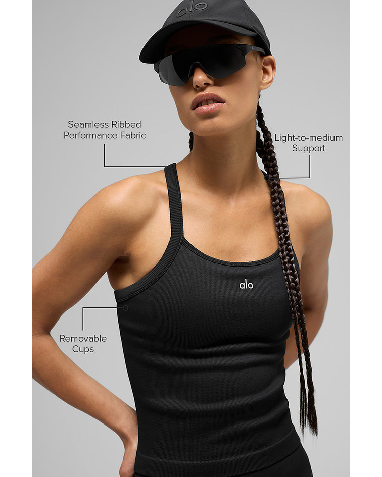 Polera Bra Tank Seamless 