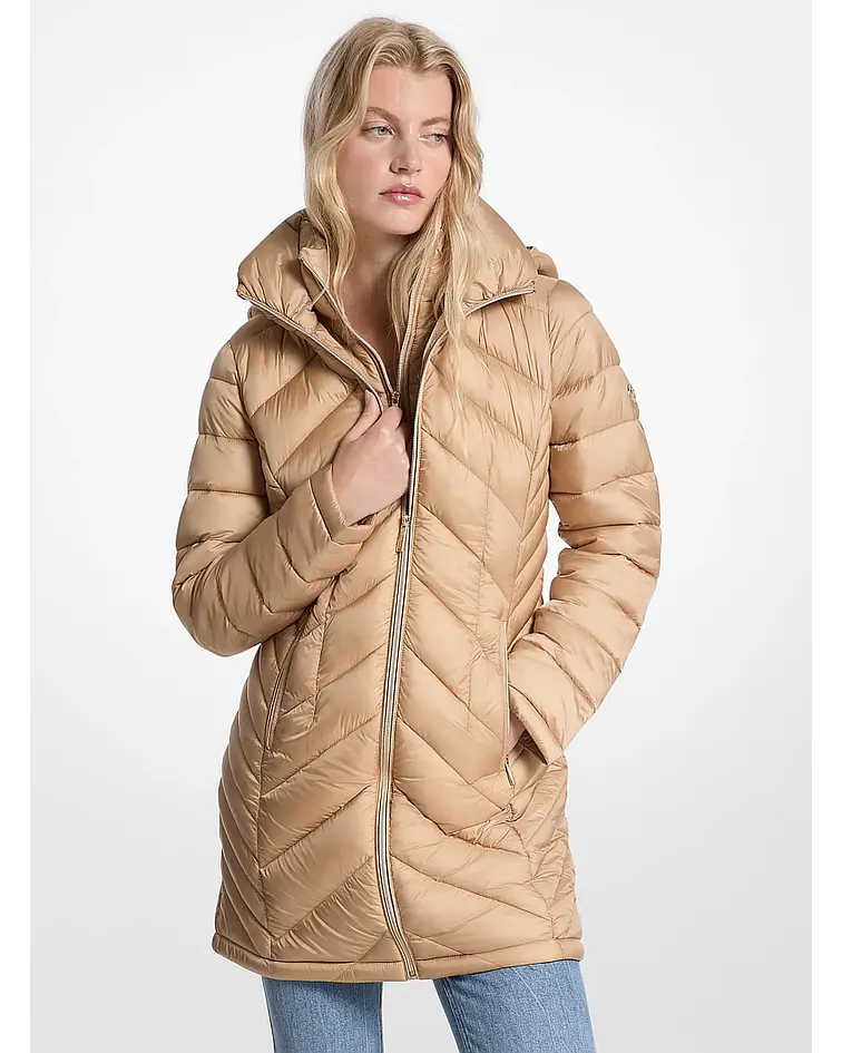 Chaqueta acolchada plegable